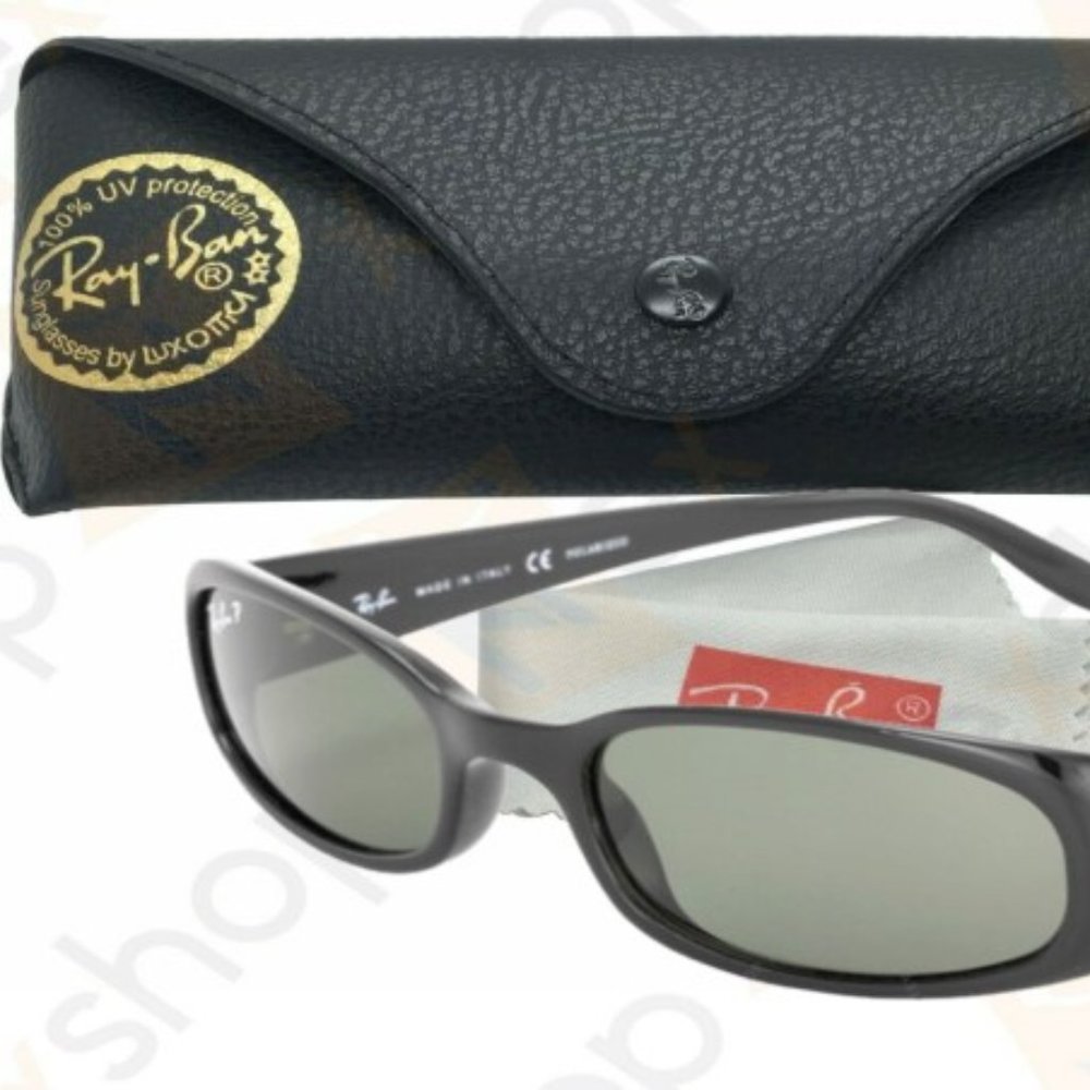 RAY-BAN2129 Black/G-15XLT Sidestreet SunglassesItem No. RB2129 5118901 58